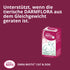 Unterstützt, wenn die tierische Darmflora aus dem Gleichgewicht geraten ist.